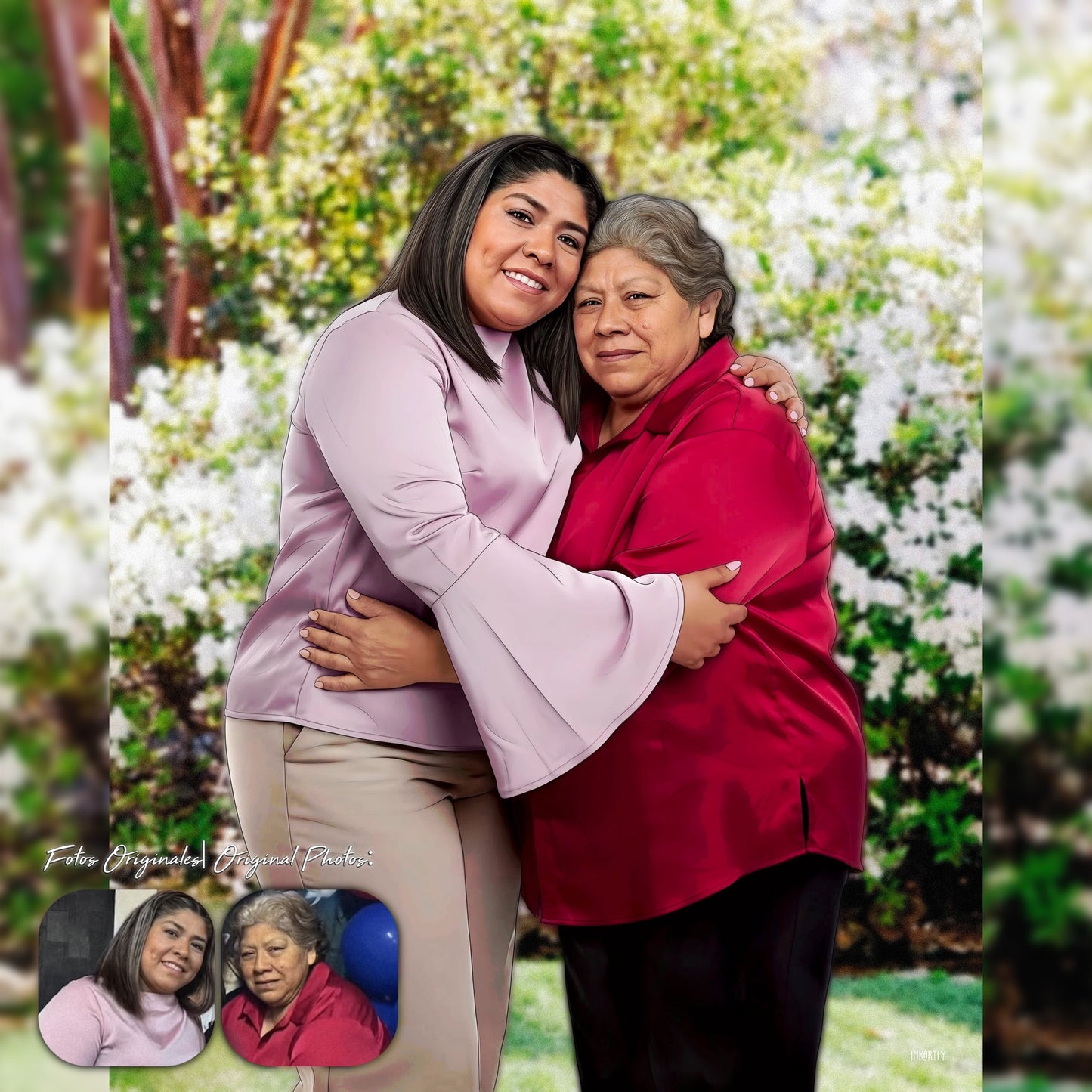 Inkartly | Ilustración Personalizada Personas (Envío Digital)