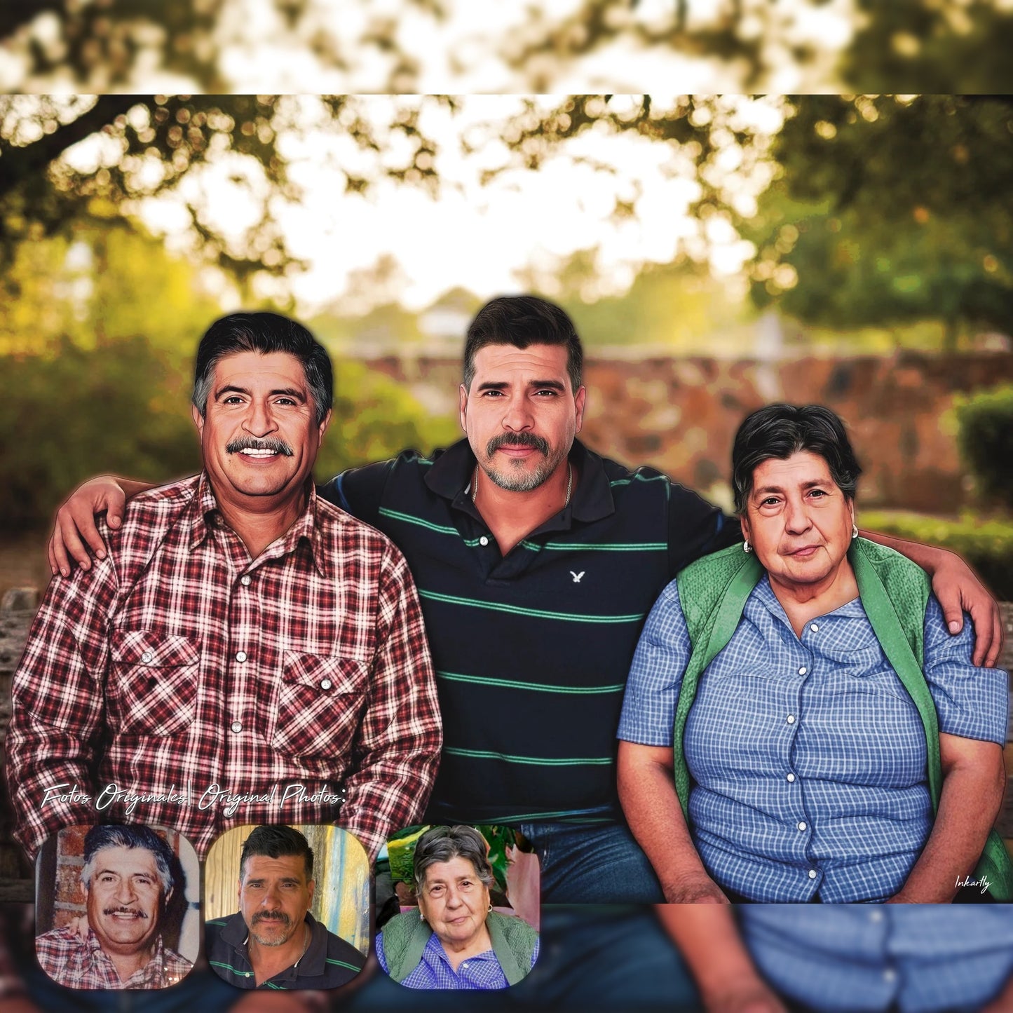 Inkartly | Ilustración Personalizada Personas (Envío Digital)