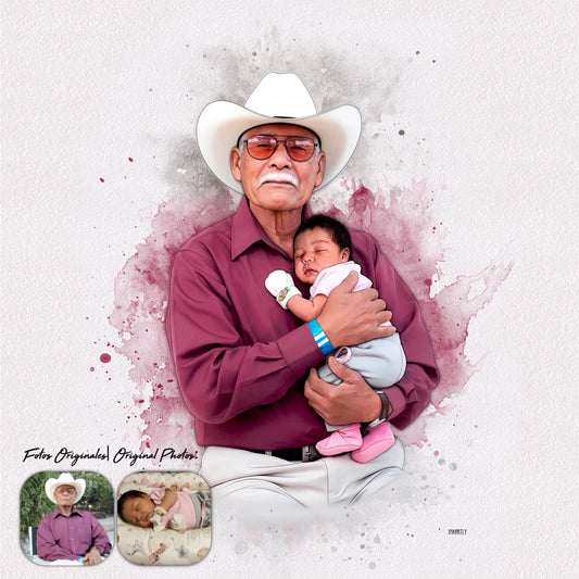 Inkartly | Ilustración Personalizada Personas (Envío Digital)