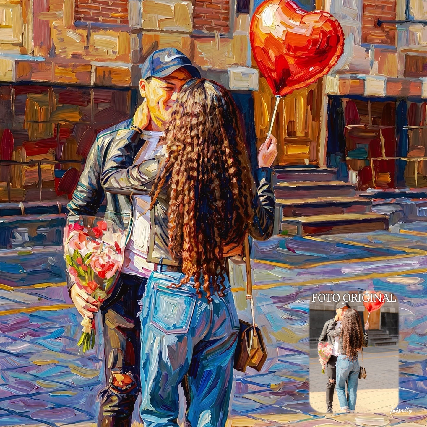 Promo 2x1: Cuadros Estilo Pintura (8x10") | Personalizados