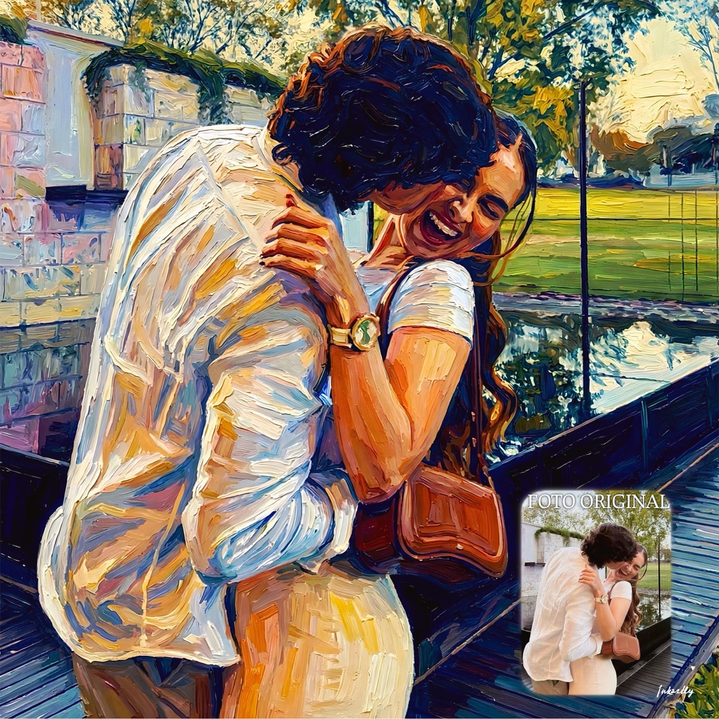 Promo 2x1: Cuadros Estilo Pintura (8x10") | Personalizados