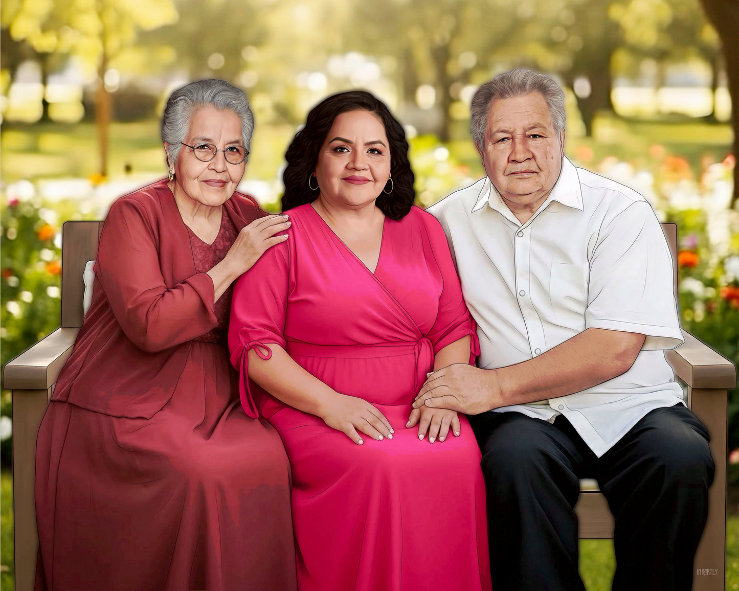 Inkartly | Ilustración Personalizada 1-35 Personas