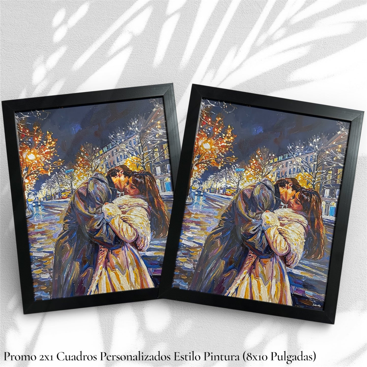 Promo 2x1: Cuadros Estilo Pintura (8x10") | Personalizados