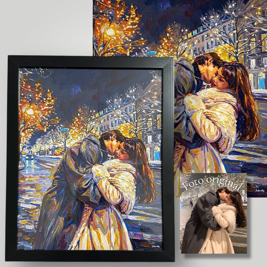 Promo 2x1: Cuadros Estilo Pintura (8x10") | Personalizados