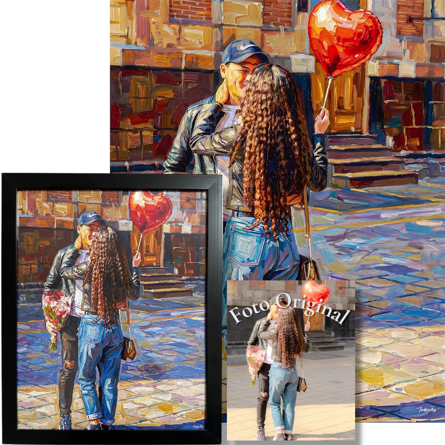 Promo 2x1: Cuadros Estilo Pintura (8x10") | Personalizados